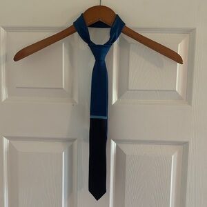 Express Blue and Black Tie